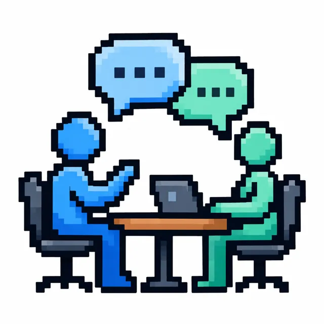 Technology consulting illustration